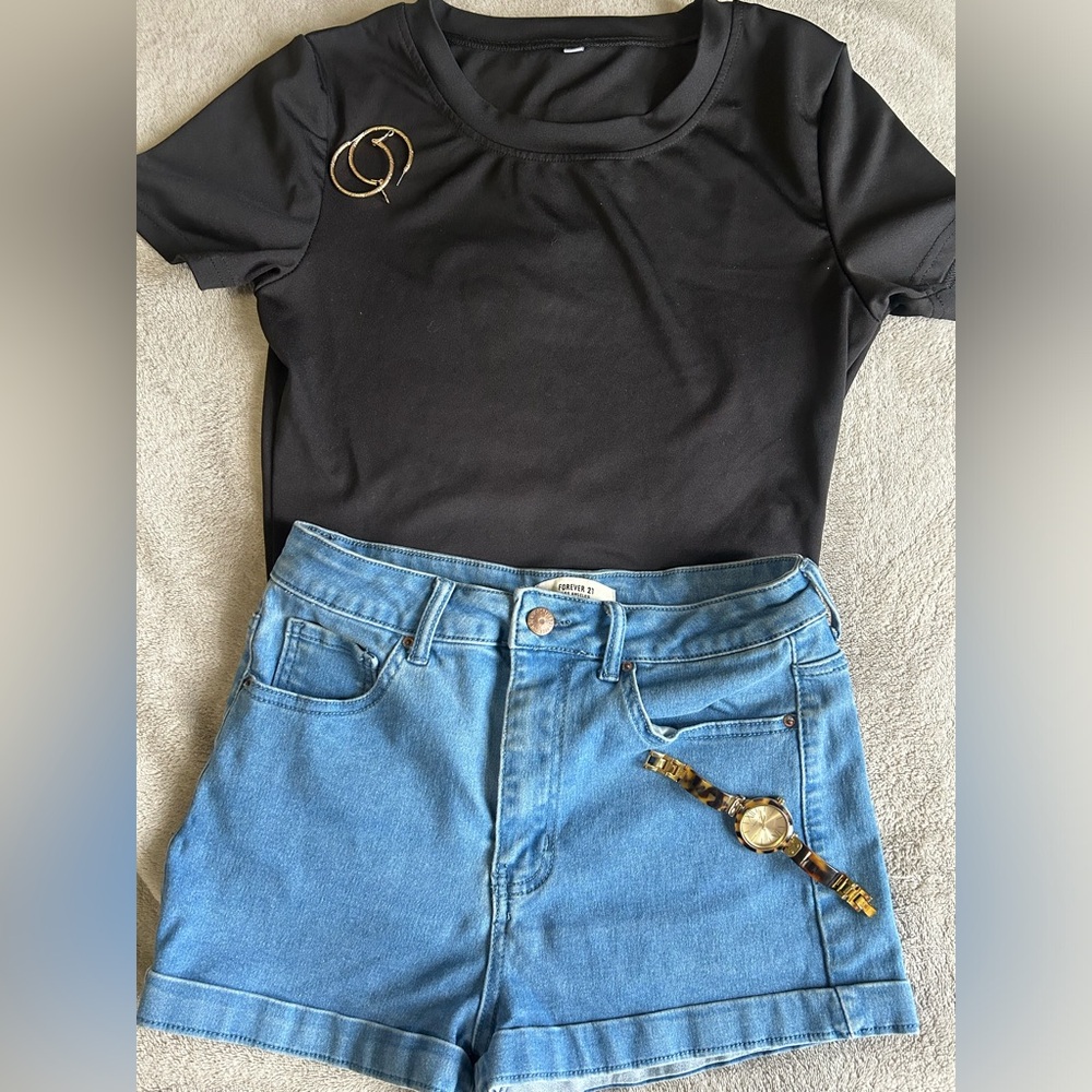 Forever 21 Blue Denim Jeans